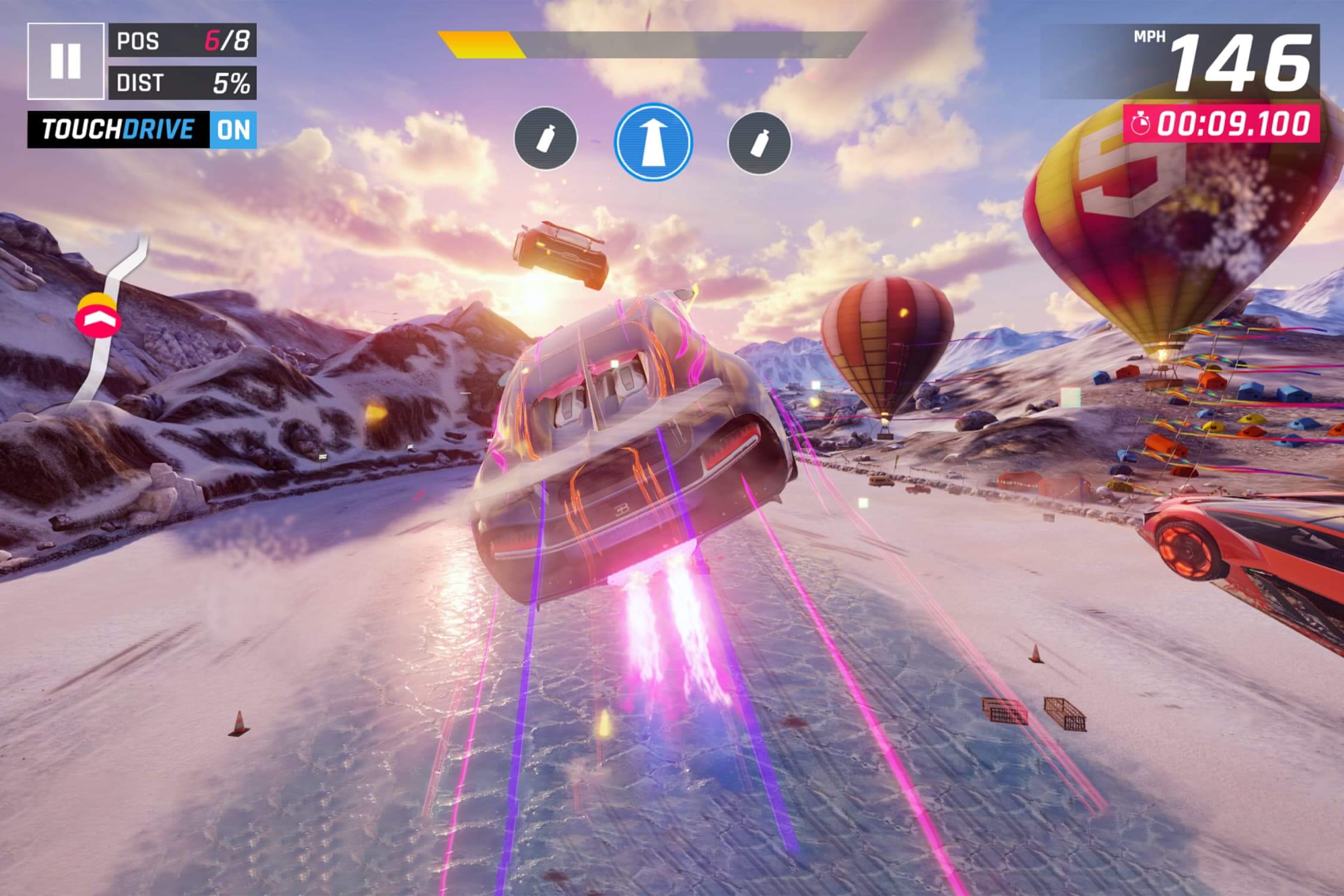 Kohtaa maailman parhaat ja pelottomimmat ammattikuskit ja nouse legendojen joukkoon. Asphalt 8: Airbornen tekijöiltä.